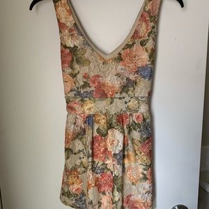 Forever 21 Floral Print Tank